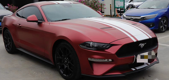 Vans Metallic Matte Wine Red Car Wrap Vinyl Bubble Free 5 سنوات المتانة